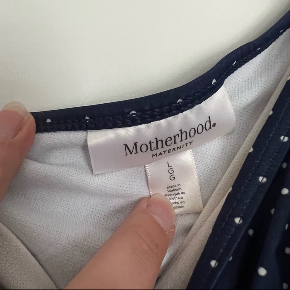 One shoulder maternity bathing suit - Picture 3 of 3